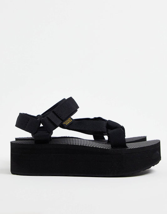 Teva Universal flatform sandals in black