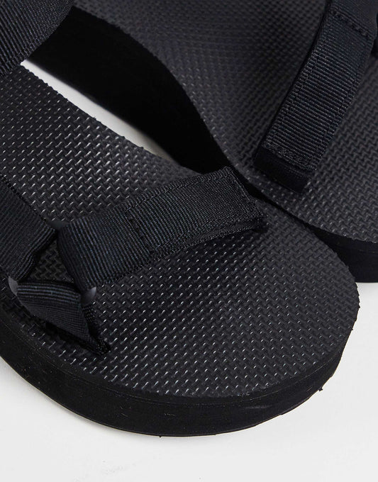 Teva Universal flatform sandals in black