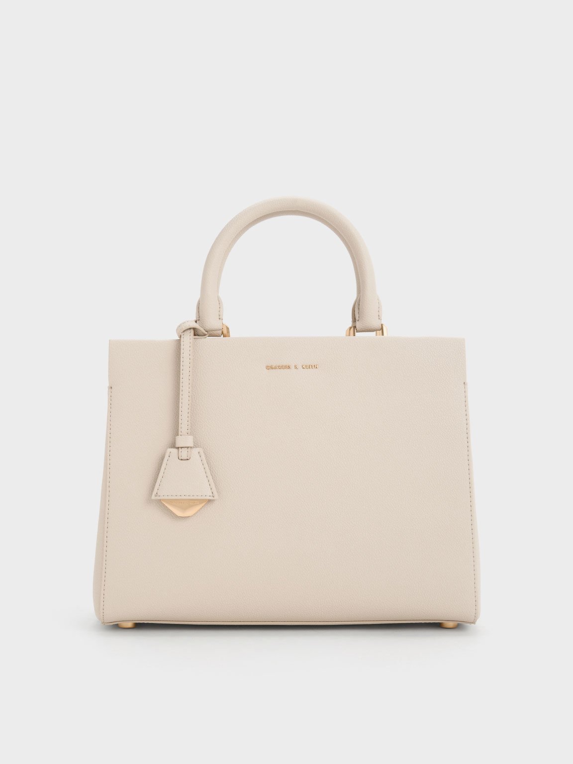 Mirabelle Structured Top Handle bag
- Ivory