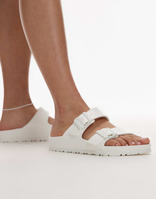 Birkenstock Arizona Eva flat sandals in white