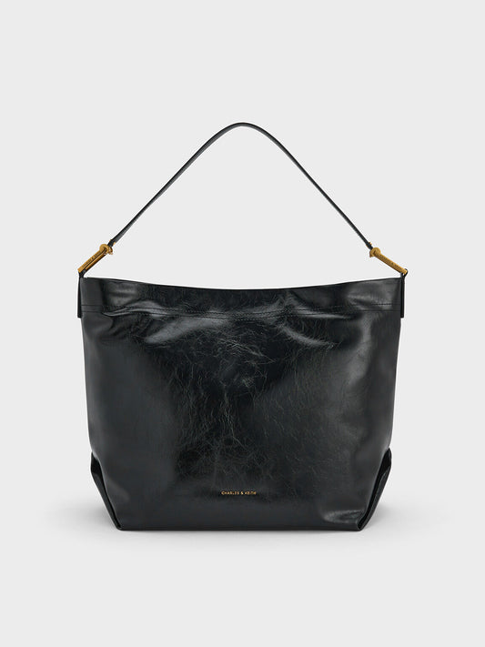 Sianna Slouchy Hobo Bag
- Black