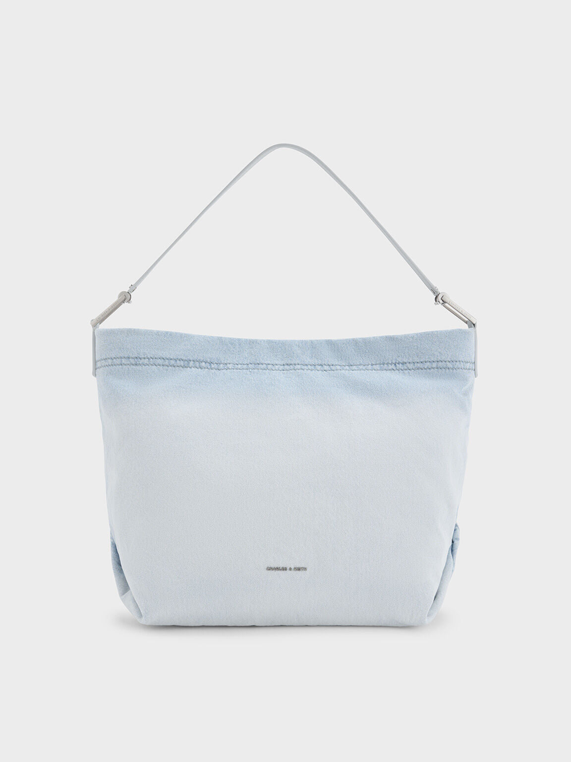 Sianna Denim Slouchy Hobo Bag
- Light Washed Denim