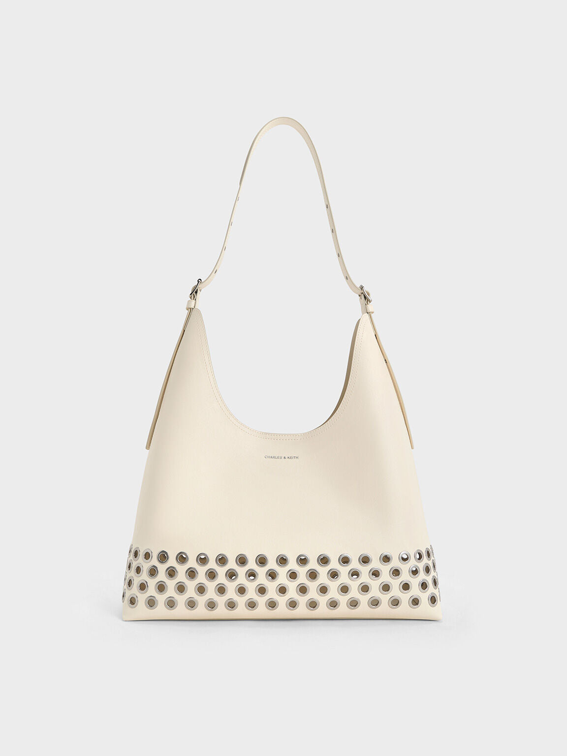 Liv Grommet Hobo Bag
- Cream