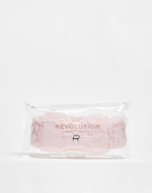Revolution Skincare Light Pink Headband