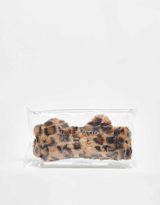 Revolution Skincare Leopard Print Headband