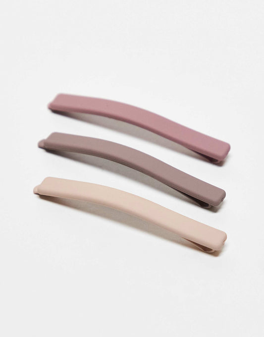 Kitsch Enamel Bobby Pins - Terracotta