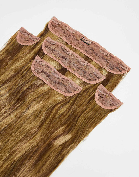 Lullabellz Super Thick 22"" 5 Piece Straight Clip In Hair Extensions