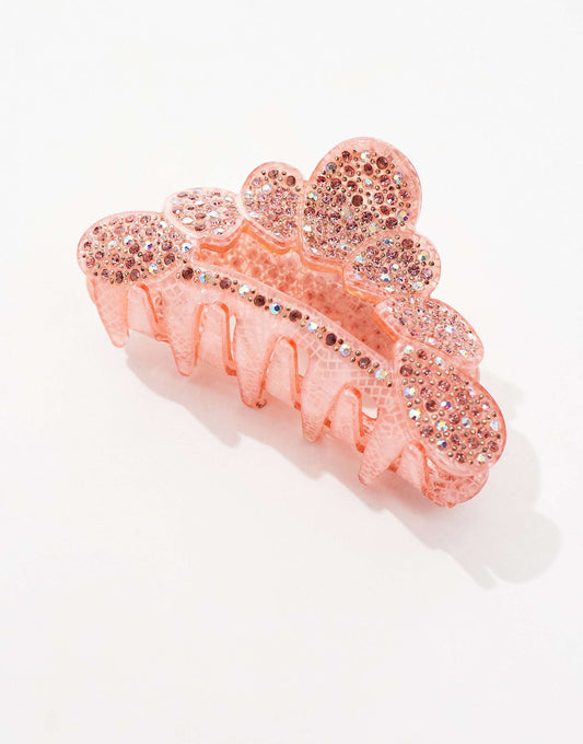 Easilocks X ASOS Exclusive Circle Hair Claw - Pink