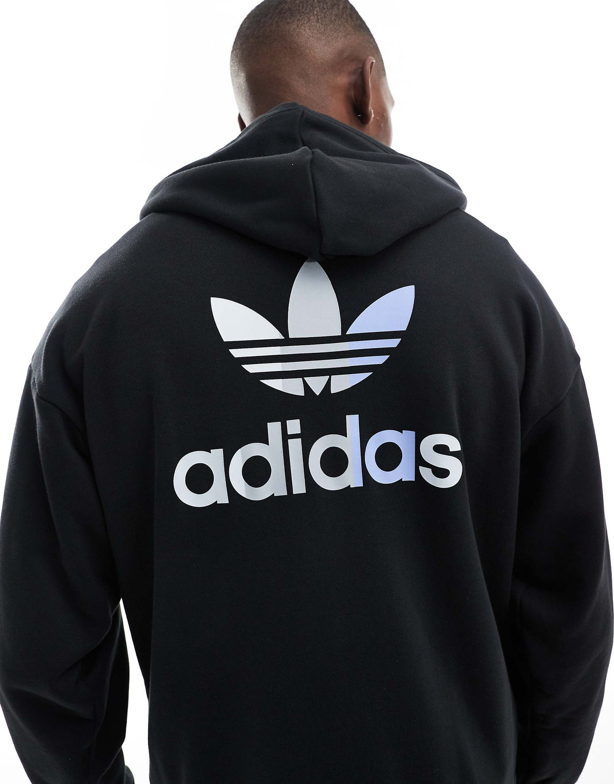 هودي من adidas Originals مع طباعة على الظهر باللون الأسود