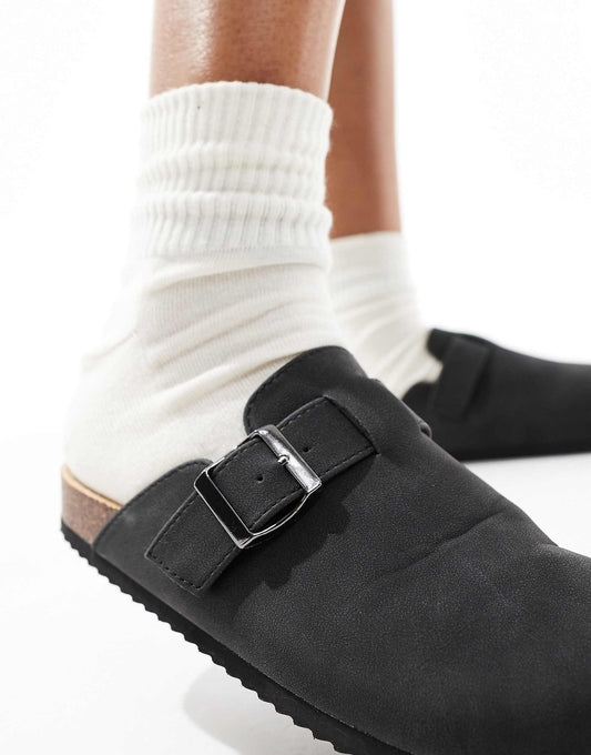 SEQWL clogs in black