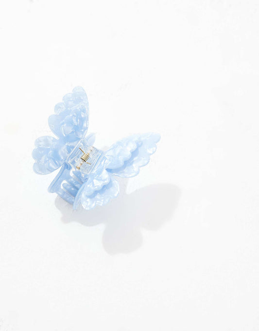 Accessorize butterfly hair claw in blue
