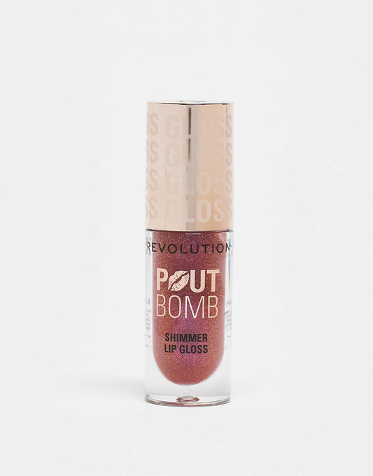 Pout Bomb Shimmer Gloss Berry Lustre ملمع الشفاه