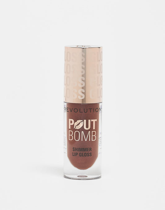 Pout Bomb Shimmer Gloss Chocolate Sparkle ملمع الشفاه