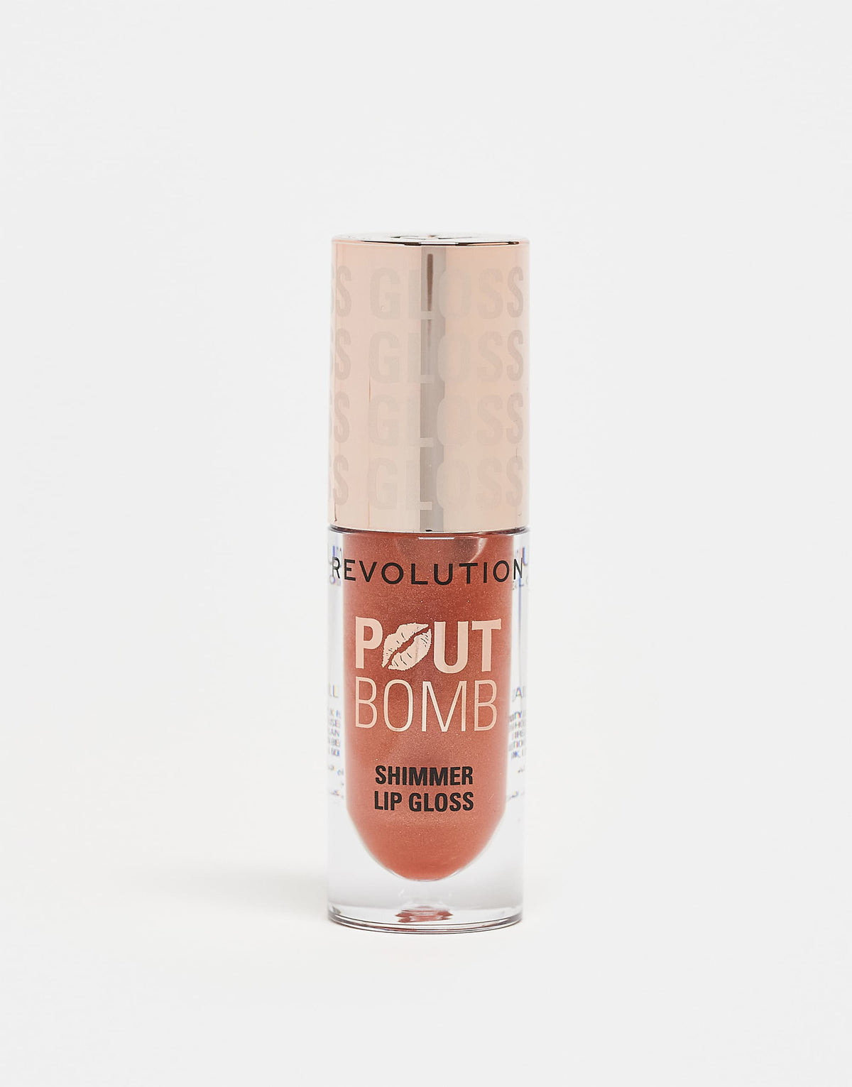 Pout Bomb Shimmer Gloss Nude Glow ملمع الشفاه