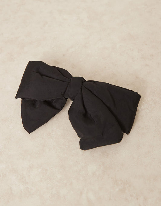 ASOS DESIGN barrette in padded bow detail