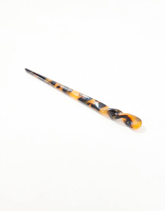 ASOS DESIGN hair pin in tort