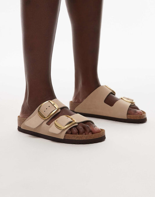 Birkenstock Arizona big buckle sandals in sandcastle