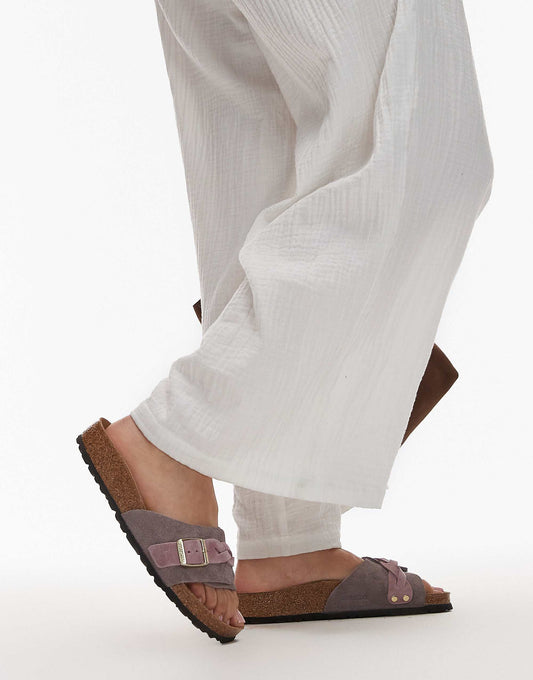 Birkenstock braided Oita sandals in faded purple