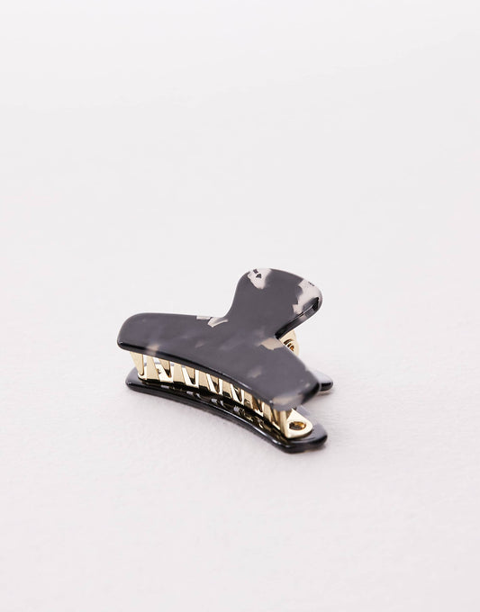 & Other Stories marble hair claw clip in black